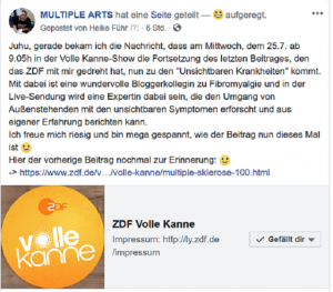vk 300x263 - ZDF  Volle Kanne-Show - die Fortsetzung des letzten Beitrages mit einem Interview von mir