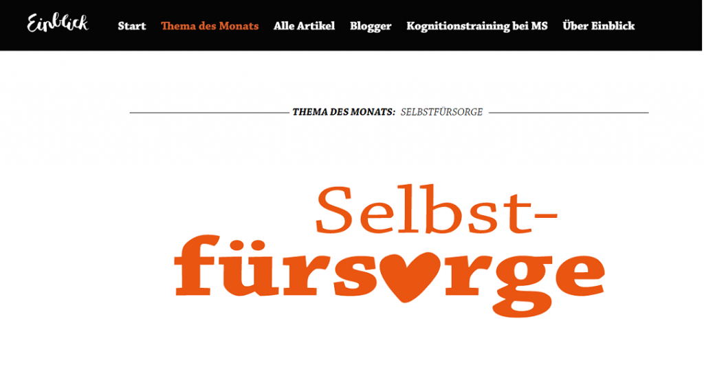 Screenshot 2019 09 12 14.38.26 1024x547 - Selbstfürsorge: Neuer Themenmonat bei EINBLICK.ms-persoenlich.de