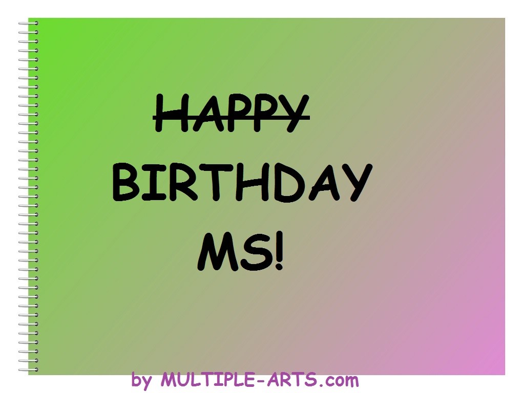 happy birthday ms - Meine MS-Diagnose wird 29 Jahre alt – kein Grund zum Gratulieren!