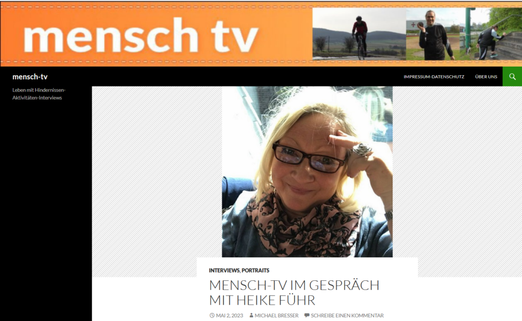 mensch tv 1024x631 - Interview von Mensch TV mit mir!