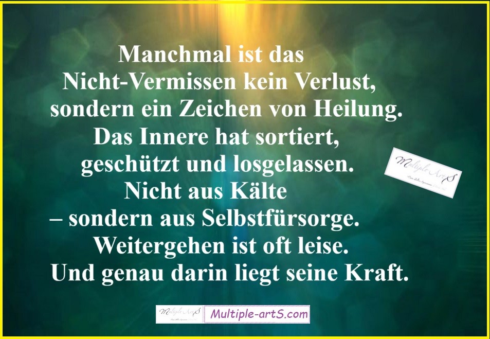 Jemand nicht vermissen, obwohl man sich nah war Manchmal ist das Nicht Vermissen kein Verlust sondern ein Zeichen von Heilung. - Jemand nicht vermissen, obwohl man sich nah war