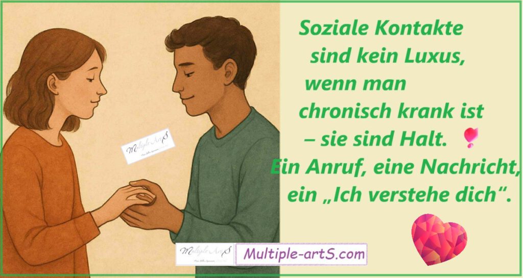 Du bist nicht allein – soziale Nähe trotz chronischer Krankheit souiale kontakte sind kein luxus 1024x545 - Du bist nicht allein – soziale Nähe trotz chronischer Krankheit